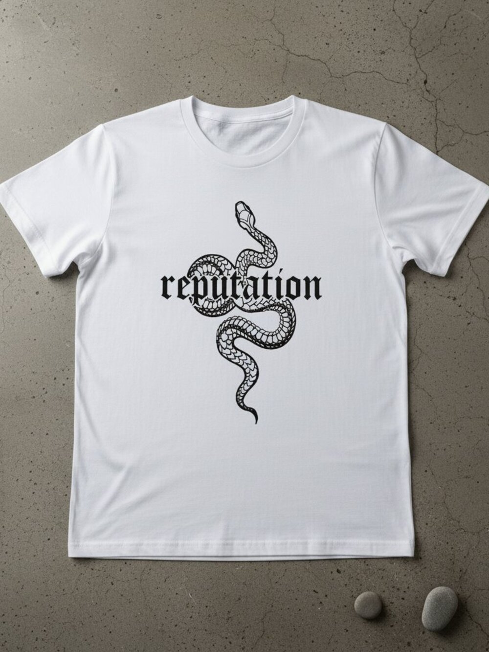 Snake Reputation Graphic Tee | Vintage Gothic Aesthetic Shirt | Trendy Unisex